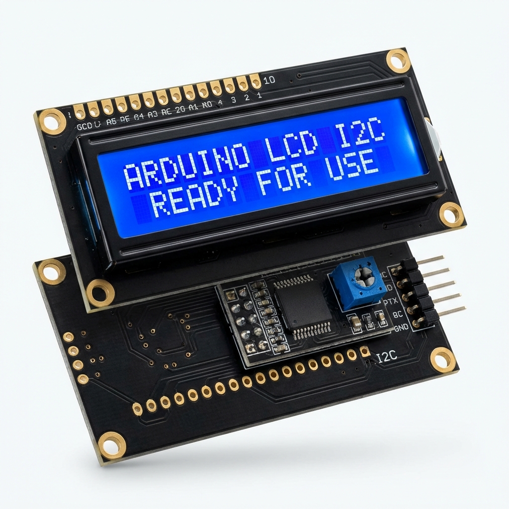 16x2 LCD Display with I2C